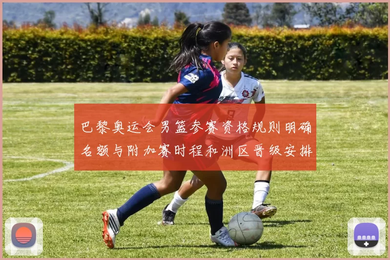 巴黎奥运会男篮参赛资格规则明确名额与附加赛时程和洲区晋级安排